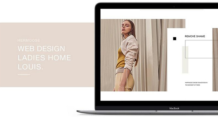 時(shí)尚女裝網(wǎng)頁設(shè)計(jì)