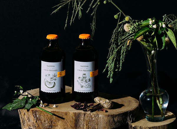 冷榨果食品包裝設計