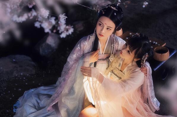 古裝攝影，一眼萬年古裝女子攝影照片