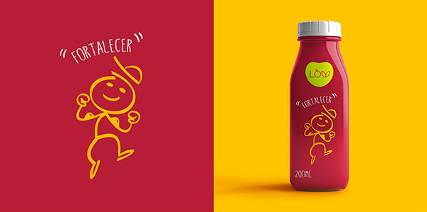 果蔬汁包裝設(shè)計(jì)圖，創(chuàng)意果蔬產(chǎn)品包裝