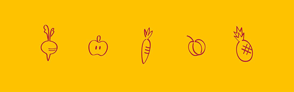 果蔬汁包裝設(shè)計(jì)圖，創(chuàng)意果蔬產(chǎn)品包裝