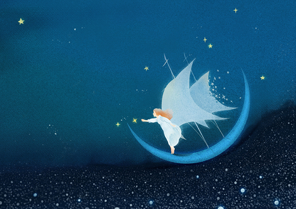 孤獨的插畫，百年孤獨系列