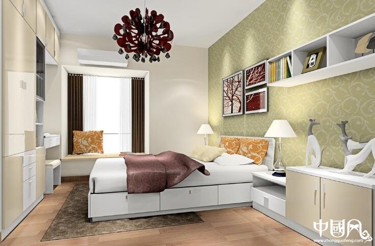 臥室床的擺設(shè)風水圖解