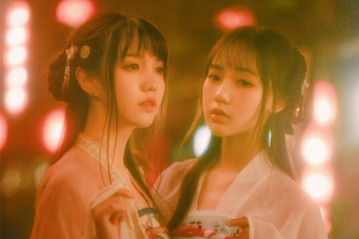 閨蜜古裝女子古風(fēng)頭像，楚楚動人女生頭像