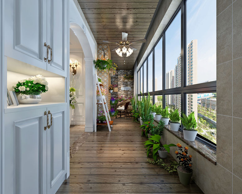 學習風水學，陽臺風水布置方法也能get到