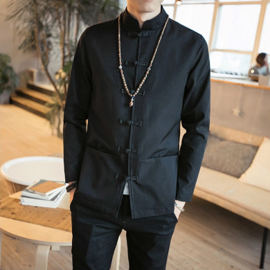 簡(jiǎn)潔大氣的傳統(tǒng)家佳樂文學(xué)唐裝