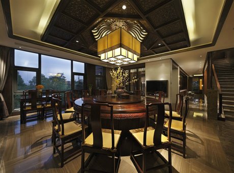 新中式裝修設(shè)計(jì)圖，會舍裝修