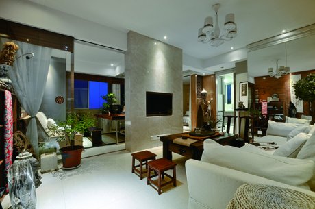 寫意東方，新中式會舍裝修設(shè)計