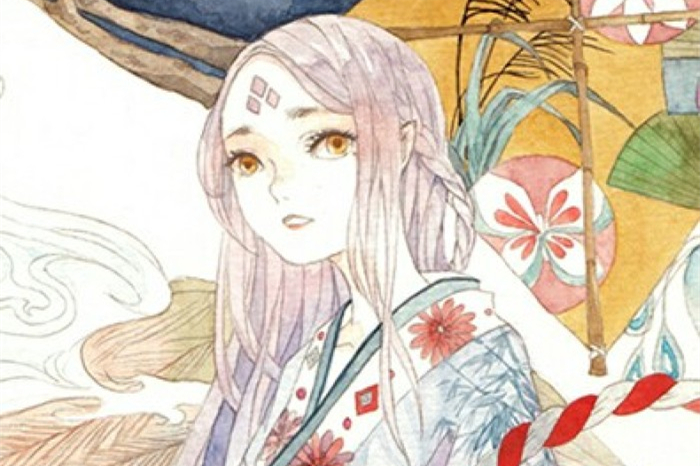 水墨風古典女子頭像，古風唯美頭像。