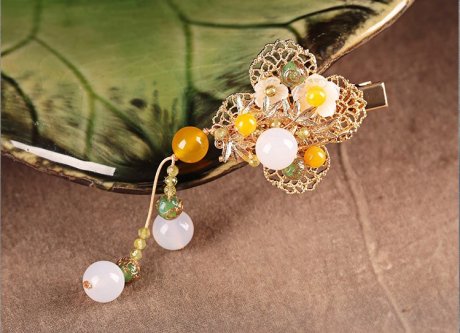 沐陽古粉發(fā)夾，向著陽光生長！