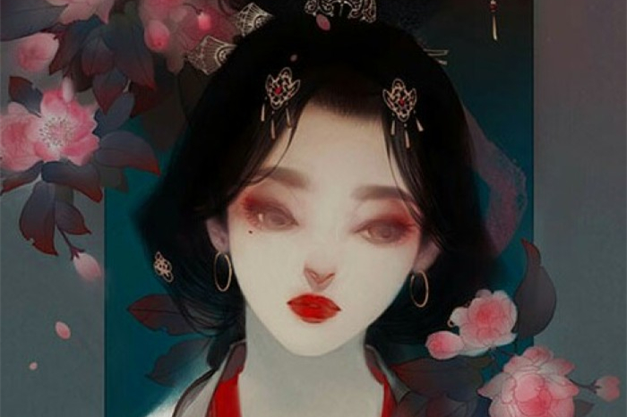 妖氣古風女子頭像，唯美古典qq頭像