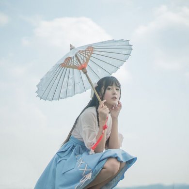 窈窕淑女古風(fēng)漢服，俏皮可愛漢服美女