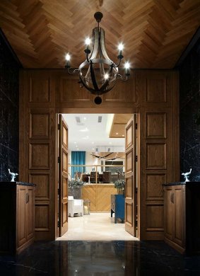 新中式裝修設(shè)計(jì)，裝修設(shè)計(jì)會(huì)舍圖(九)