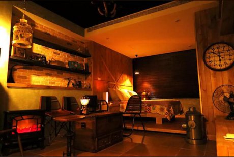 臺(tái)灣民宿，頂樓空中花園