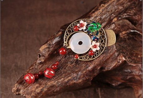 憶華春發(fā)夾：古典家佳樂文學發(fā)夾頭飾