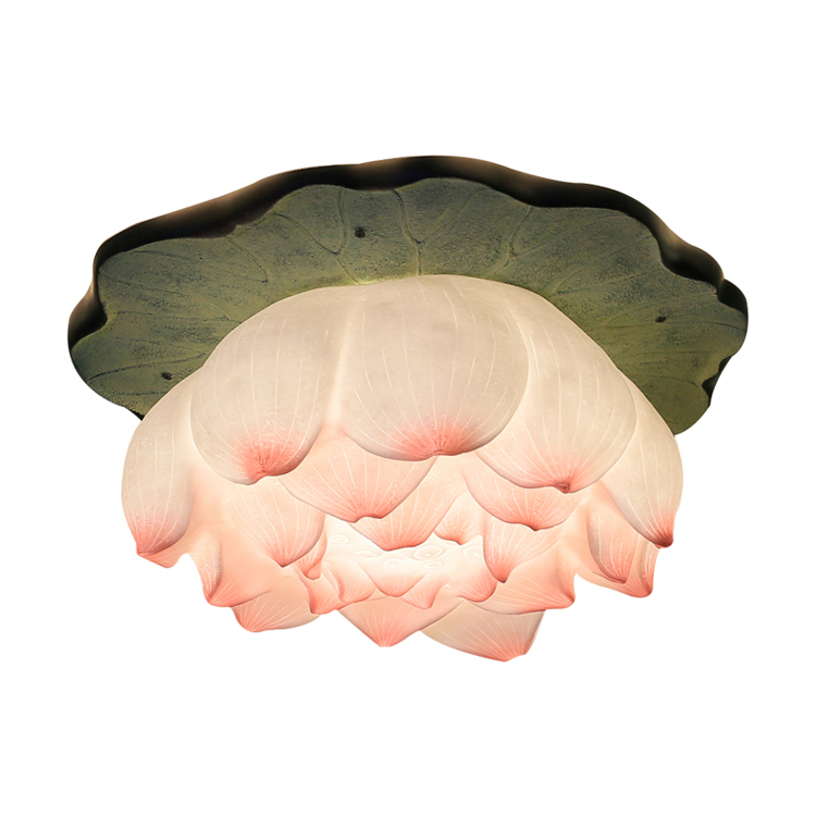 家佳樂文學(xué)蓮花荷花吸頂燈
