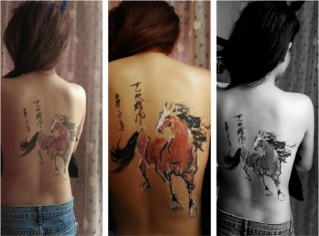 家佳樂(lè)文學(xué)人體彩繪，彩繪藝術(shù)