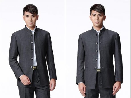 立領(lǐng)中山裝，恰同學(xué)少年風(fēng)華正茂