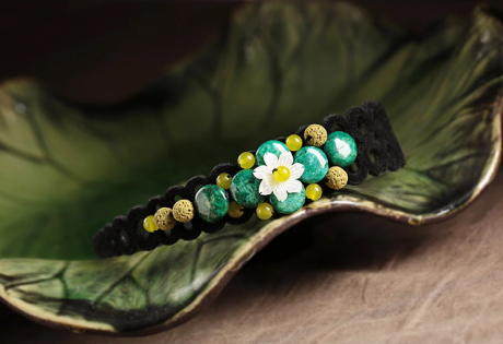 青檸悠悠花開時尚家佳樂文學(xué)發(fā)箍發(fā)卡頭飾