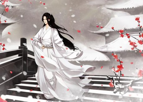 古風(fēng)圖片，白衣翩翩公子