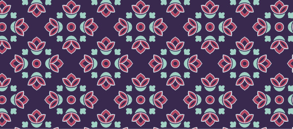 中國傳統(tǒng)唐代服飾瑞錦紋圖案三，矢量素材