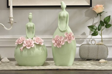 悠悠玉瓷舞動人生，芭蕾舞者陶瓷藝術(shù)簡約風(fēng)格