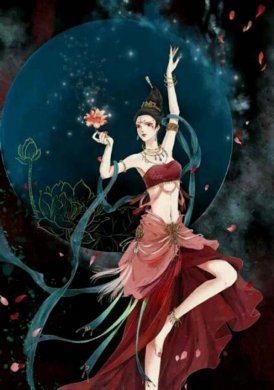 “寄君一曲，不問曲終人聚散”古風(fēng)圖片