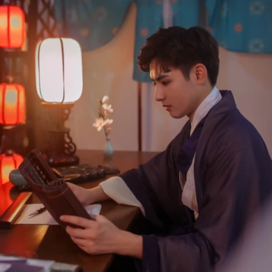 文藝復古氣息男生頭像，唯美古風真人頭像