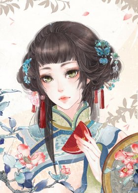 弱柳扶風(fēng)，超經(jīng)典的美女古風(fēng)圖片