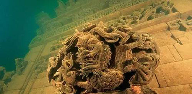 千島湖底水下古城，一筆一畫勾繪故鄉(xiāng)的情懷