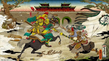 《刀鋒鐵騎》長卷，精美插畫