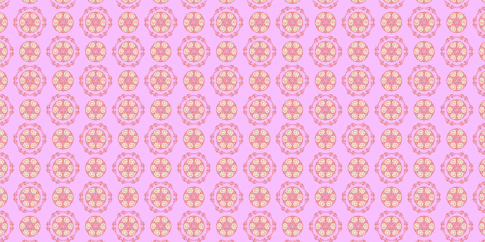 中國傳統(tǒng)唐代服飾團窠紋圖案四，矢量素材