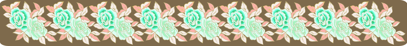 中國傳統(tǒng)刺繡月季花圖案，矢量素材