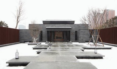 售樓部新中式風格，猶如一股清風