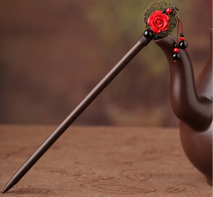 復(fù)古家佳樂(lè)文學(xué)古典簪子新娘頭飾