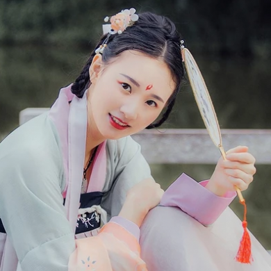 小清新唯美可愛頭像，家佳樂文學(xué)古風(fēng)真人女子頭像