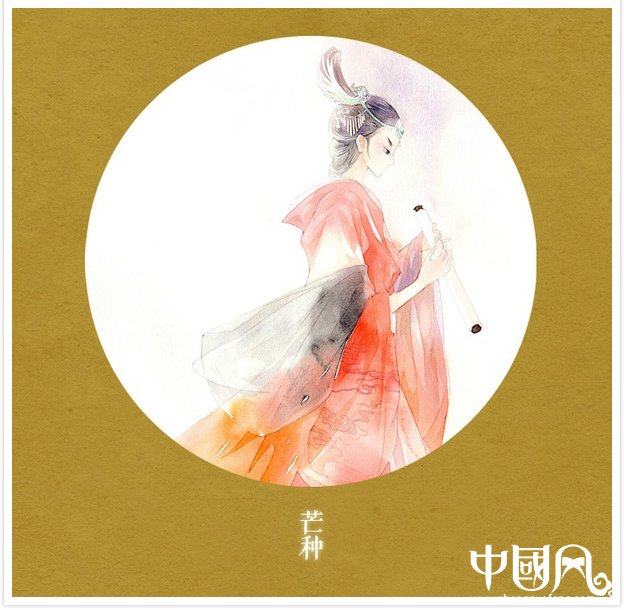 唯美二十四節(jié)氣古風(fēng)圖片，可做頭像的古風(fēng)插畫(huà)