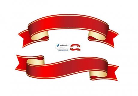 家佳樂文學(xué)紅絲帶psd素材