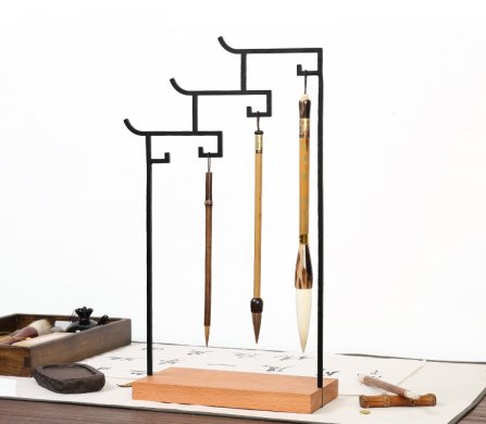 鐵藝微風(fēng)筆架，家佳樂文學(xué)極簡(jiǎn)筆架圖片