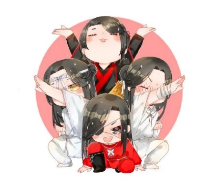 《魔道祖師》古風圖片，超萌Q版人物壁紙圖集