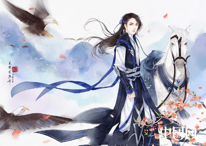 高清古風(fēng)美男圖集(12張)，超帥美男子古風(fēng)圖片