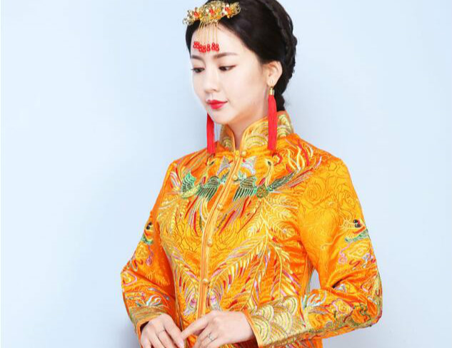 家佳樂文學龍鳳褂中式婚禮禮服圖片