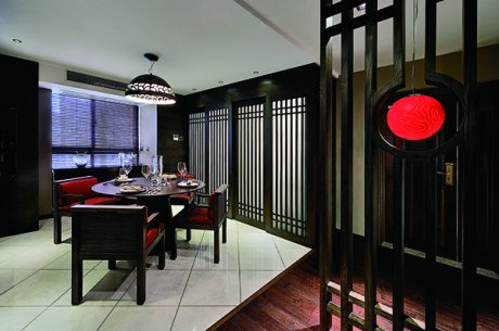 融僑華府，新中式會(huì)舍裝修設(shè)計(jì)