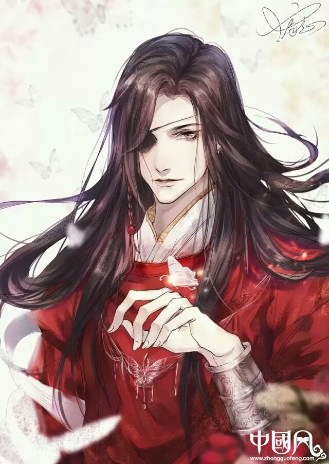 《天官賜福》古風(fēng)圖集(23張），花城好帥呀！