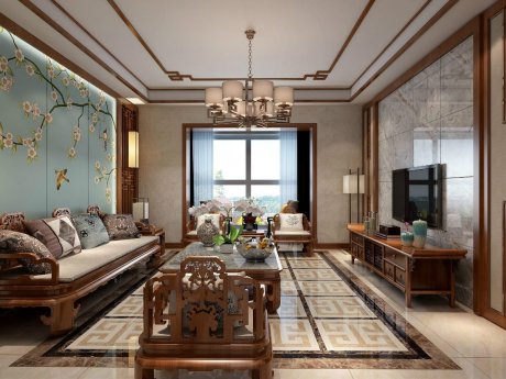 古典雅致的新中式住宅裝修設計