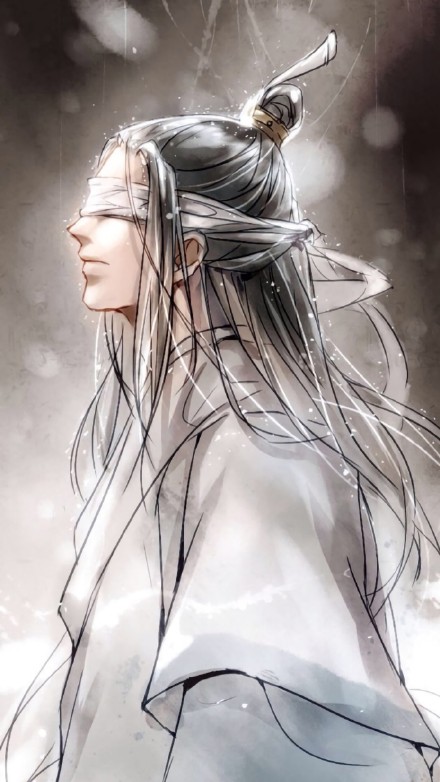 蒙眼古風美男子手機壁紙圖集，超帥的古風圖片