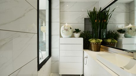 新中式裝修設計圖，會舍裝修圖