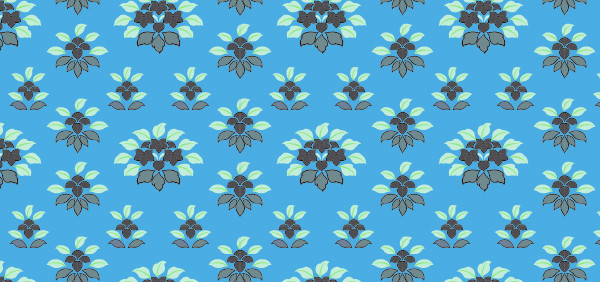 中國傳統(tǒng)唐代服飾散點紋圖案二，矢量素材