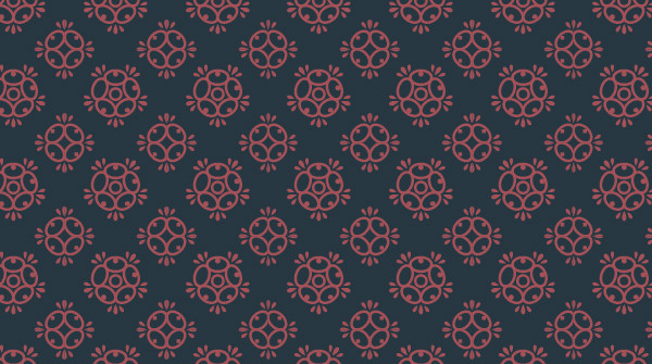 中國(guó)傳統(tǒng)唐代服飾團(tuán)窠紋圖案一，矢量素材