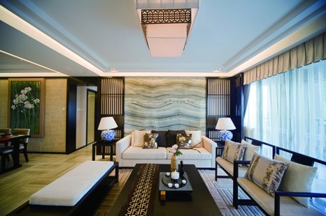 西江花園，新中式簡約別墅裝修設(shè)計